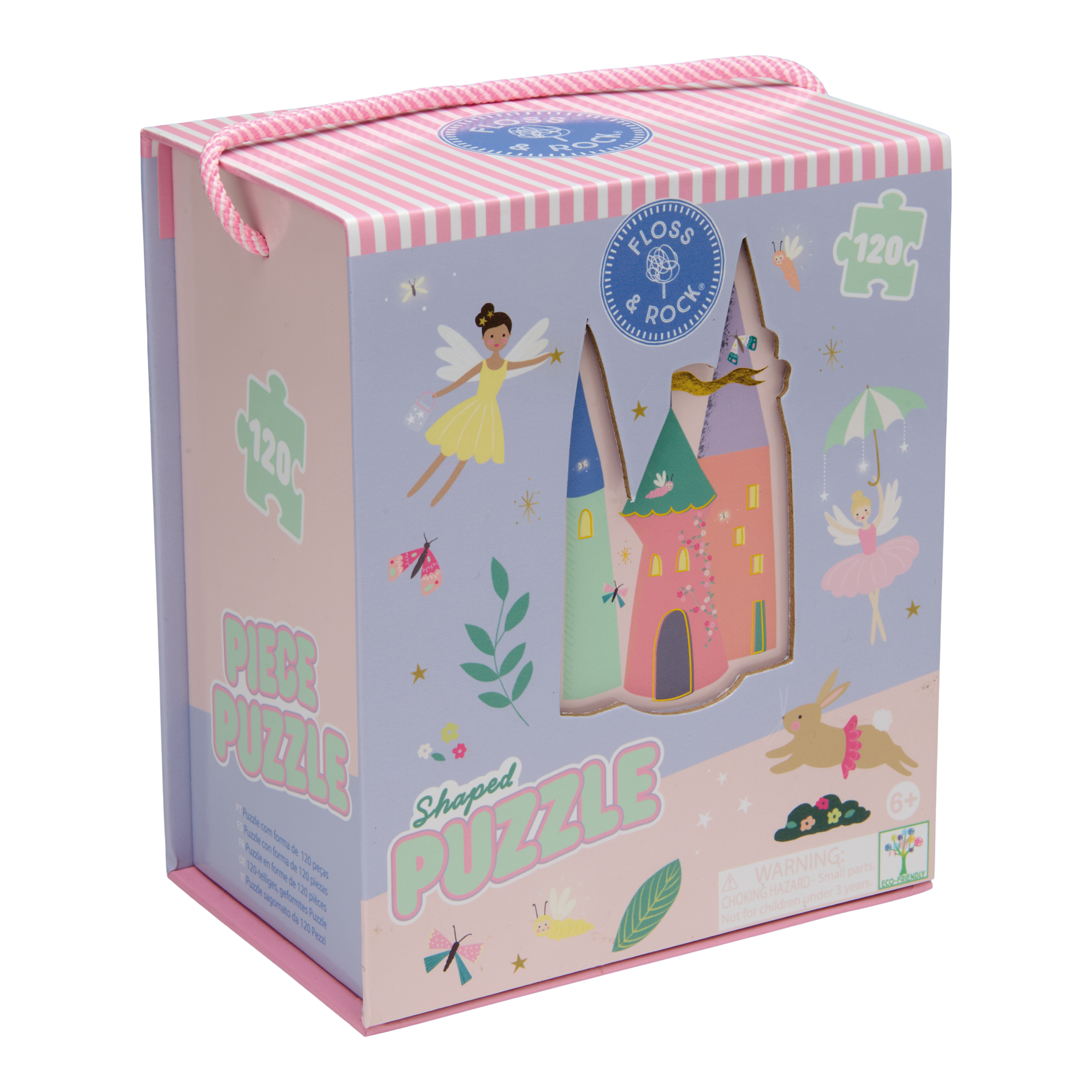 Floss & Rock Shaped Puzzle – Enchanted (120 Piece)