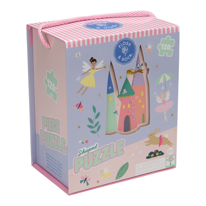 Floss &amp; Rock Shaped Puzzle – Enchanted (120 Piece)