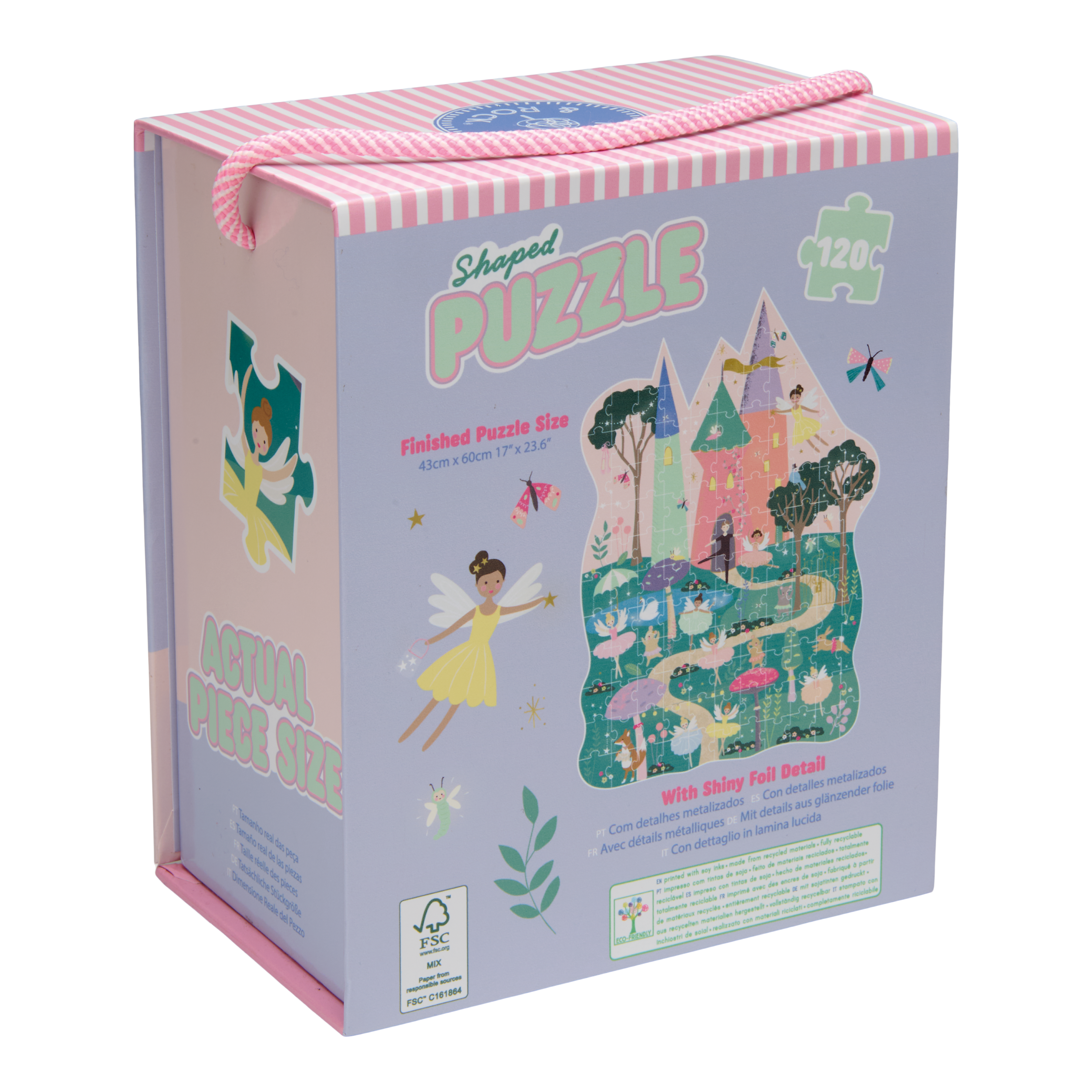 Floss & Rock Shaped Puzzle – Enchanted (120 Piece)