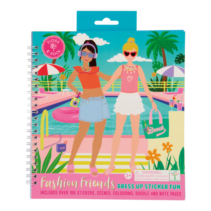 Floss &amp; Rock Dress Up Sticker Fun – Fashion Friends