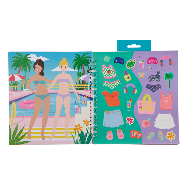 Floss &amp; Rock Dress Up Sticker Fun – Fashion Friends