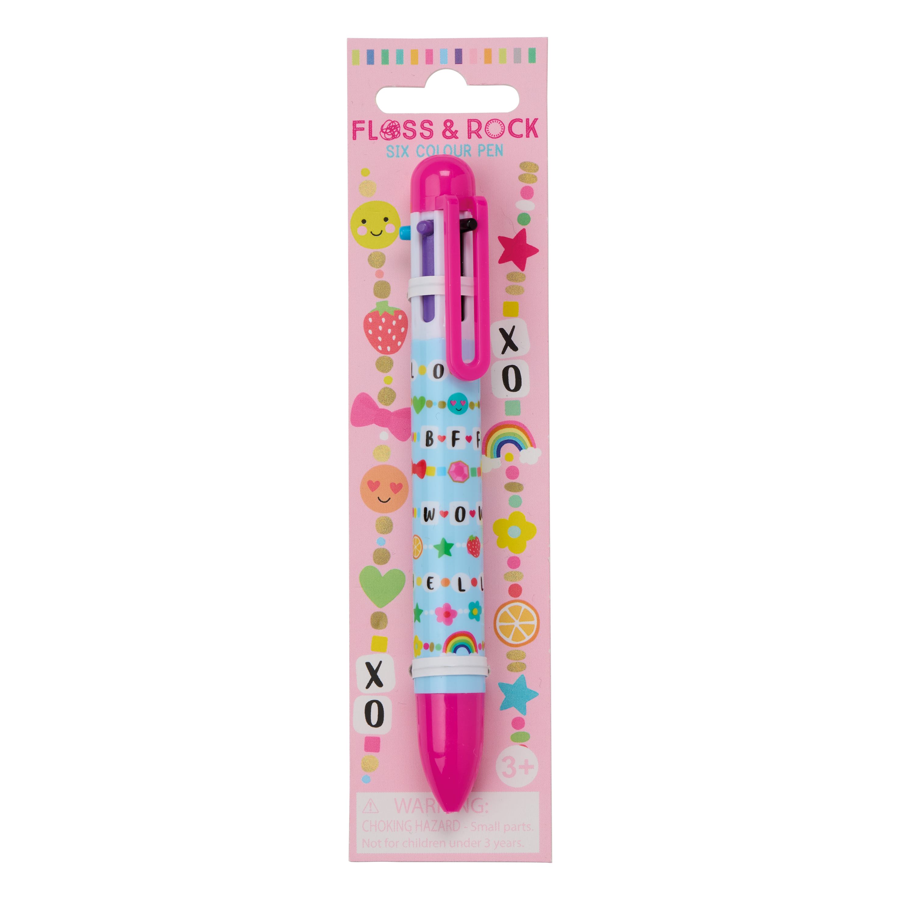 Floss & Rock Six Colour Pen – Friendship