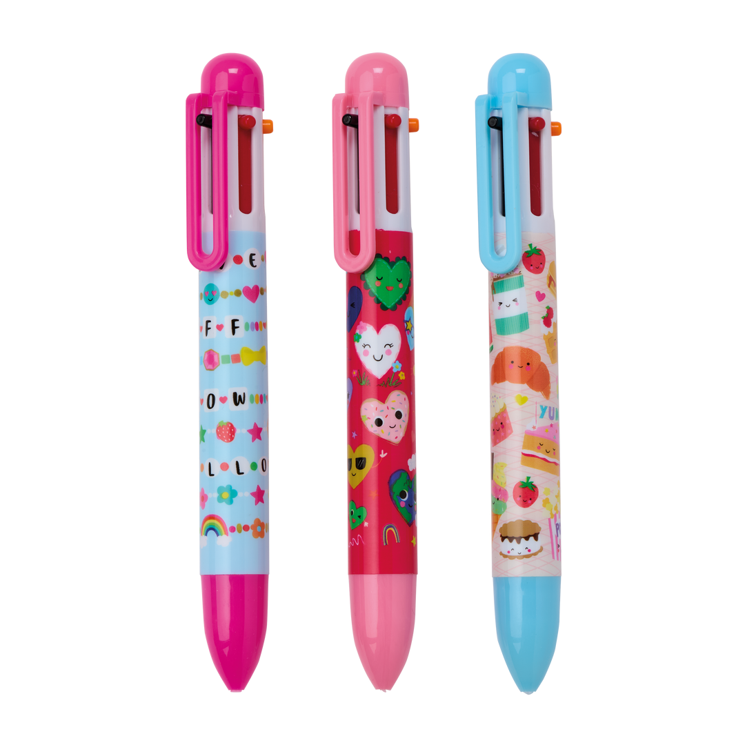 Floss &amp; Rock Six Colour Pen – Sweet Treats