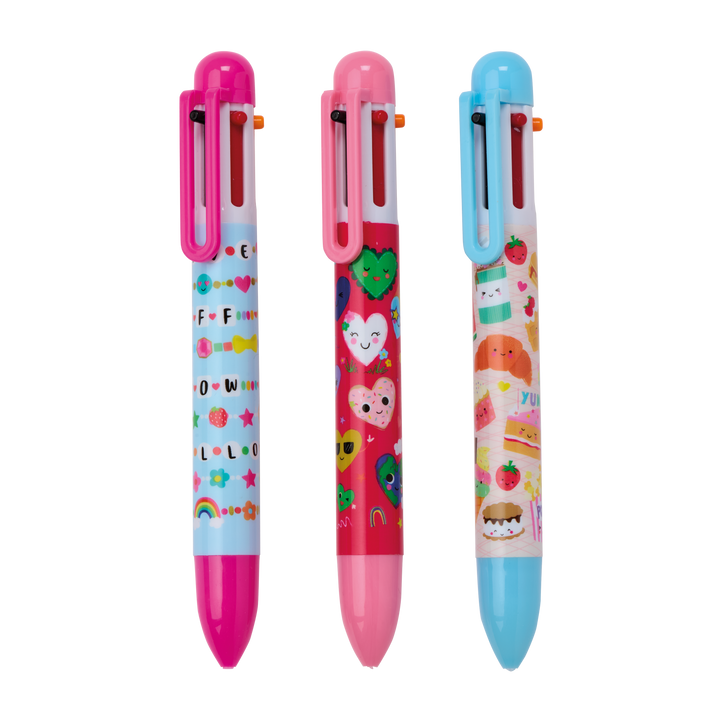 Floss &amp; Rock Six Colour Pen – Sweet Treats
