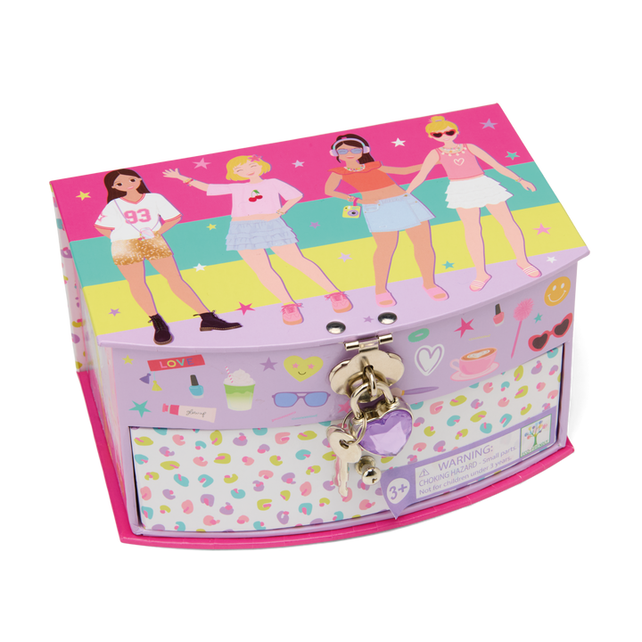 Floss &amp; Rock Fab Friends Lockable Jewellery Box – Fashion Friends