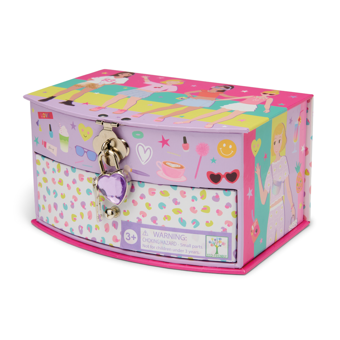 Floss &amp; Rock Fab Friends Lockable Jewellery Box – Fashion Friends