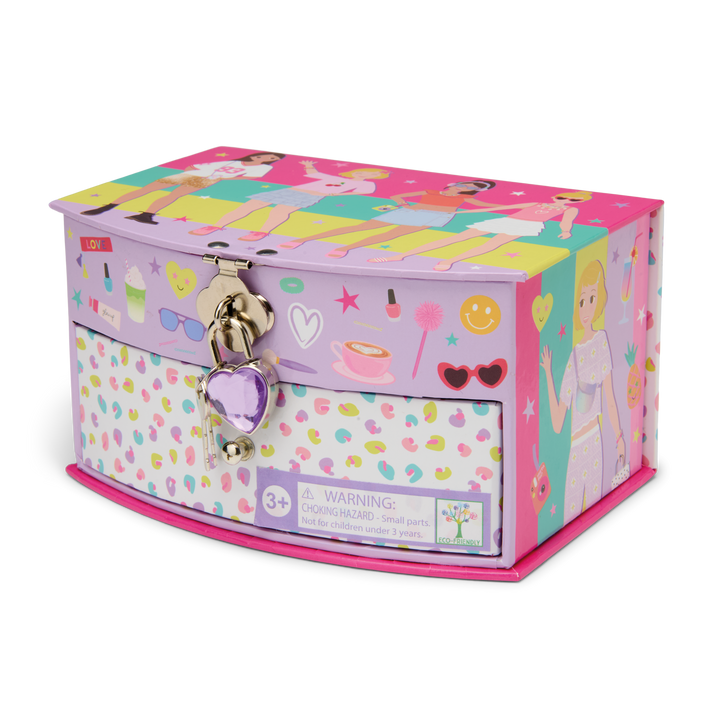 Floss &amp; Rock Fab Friends Lockable Jewellery Box – Fashion Friends