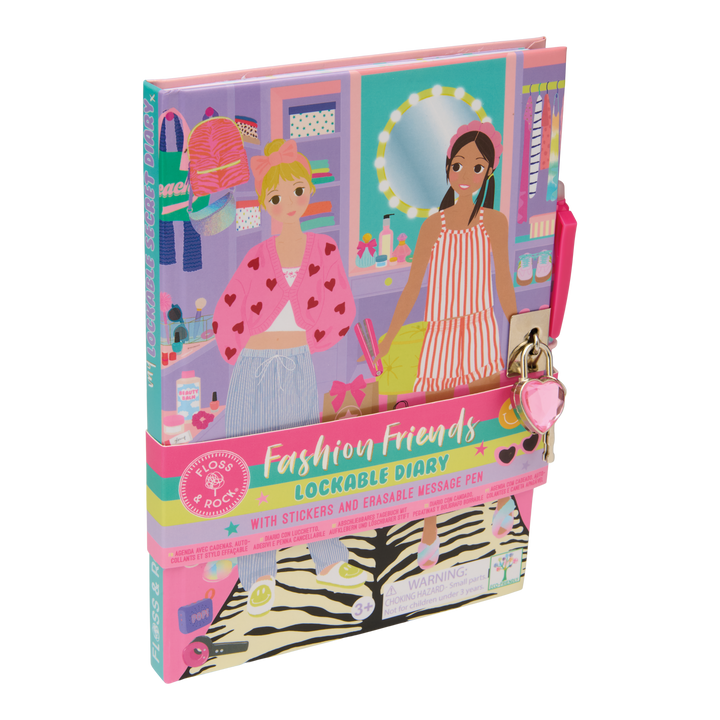 Floss &amp; Rock Lockable Diary &amp; Pen – Fashion Friends