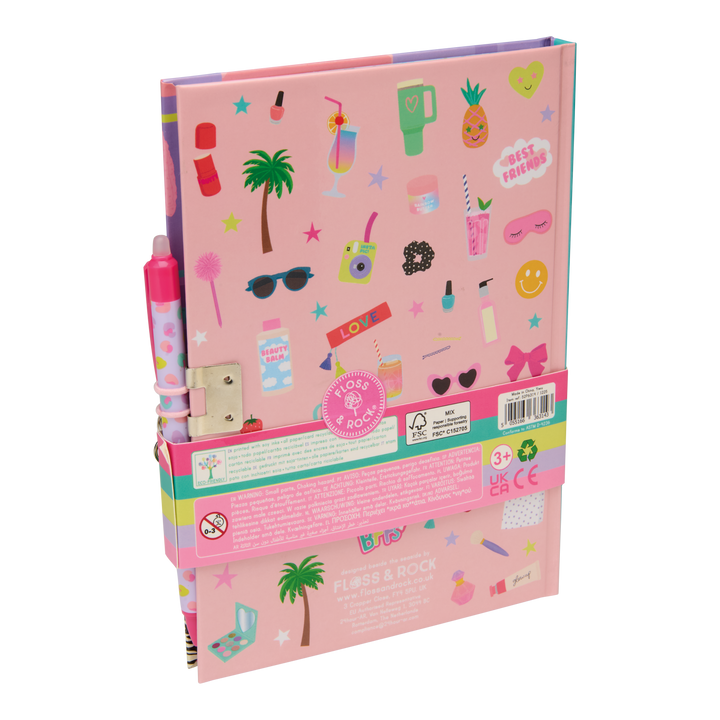 Floss &amp; Rock Lockable Diary &amp; Pen – Fashion Friends