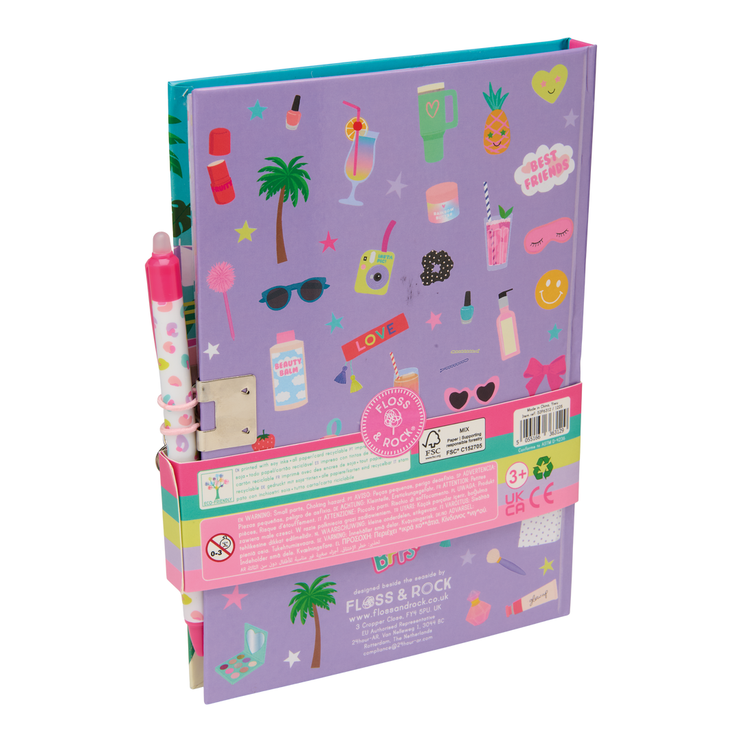 Floss &amp; Rock Lockable Diary &amp; Pen – Fashion Friends