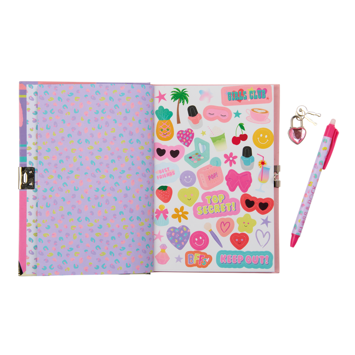Floss &amp; Rock Lockable Diary &amp; Pen – Fashion Friends