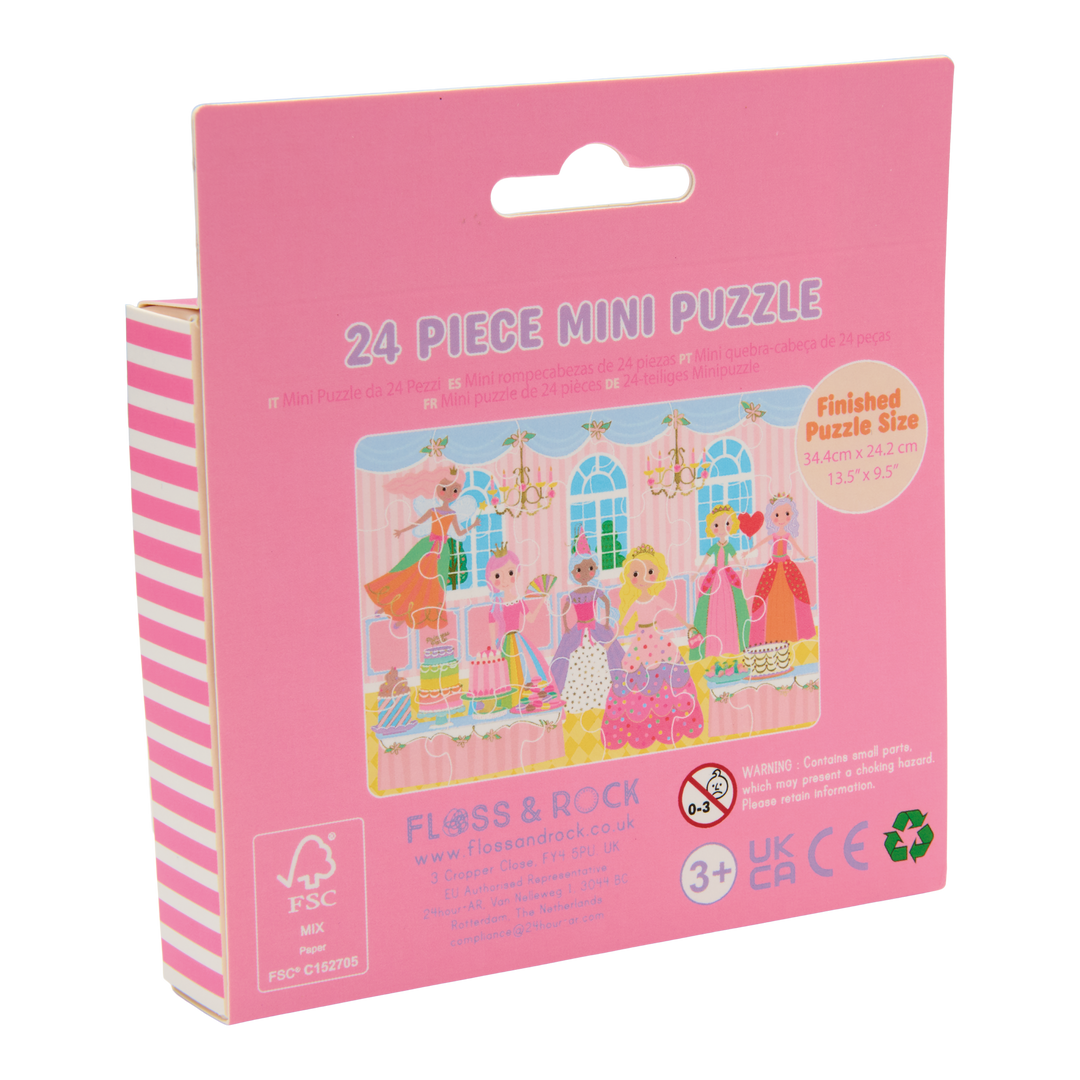 Floss &amp; Rock Mini Puzzle – Princess (24 Piece)