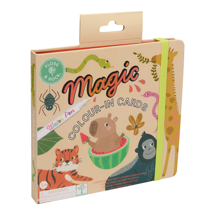 Floss &amp; Rock Magic Colour Changing Water Cards – Jungle
