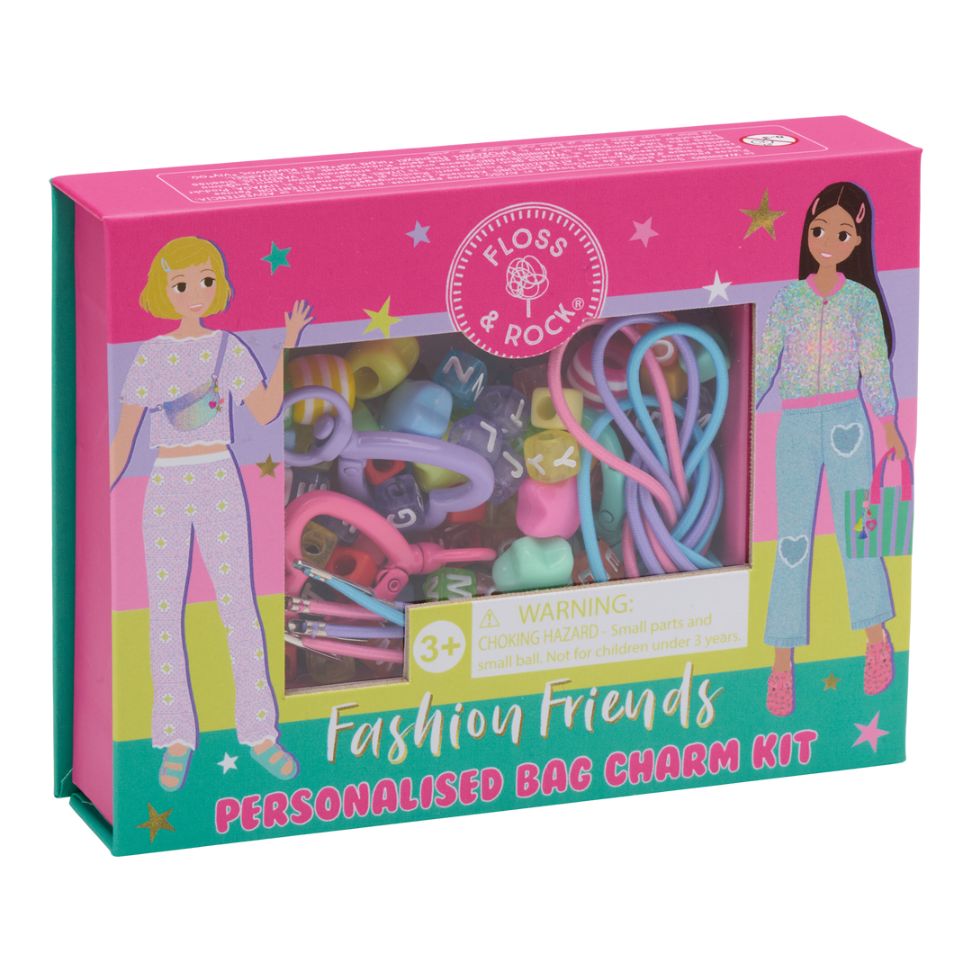 Floss &amp; Rock Personalised Bag Charm Kit – Fashion Friends