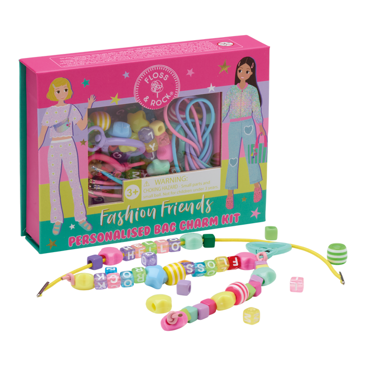 Floss &amp; Rock Personalised Bag Charm Kit – Fashion Friends