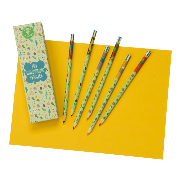 Floss &amp; Rock Colouring Pencils – Dinosaur