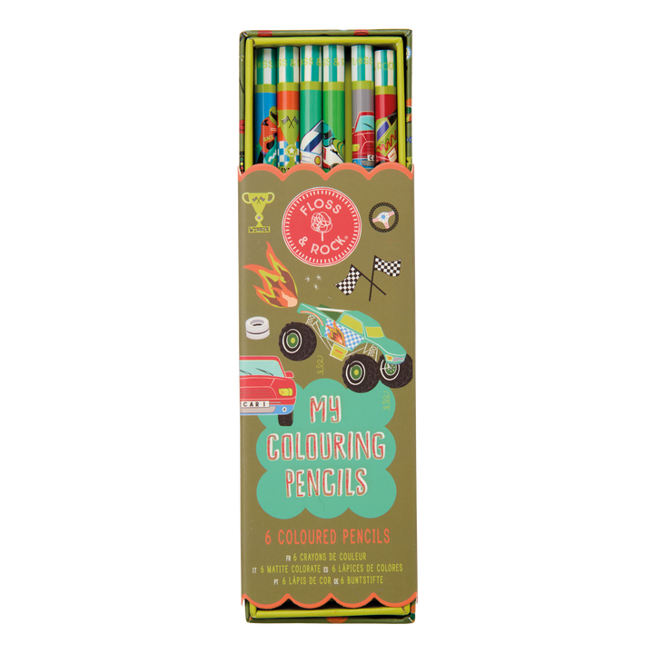 Floss &amp; Rock Colouring Pencils – Cars