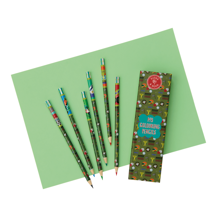 Floss &amp; Rock Colouring Pencils – Cars