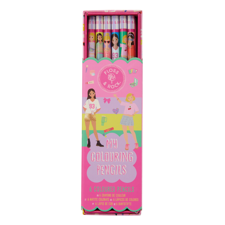 Floss &amp; Rock Colouring Pencils – Fashion Friends