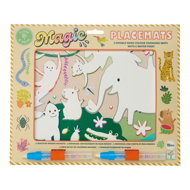 Floss &amp; Rock Magic Water Placemats – Jungle