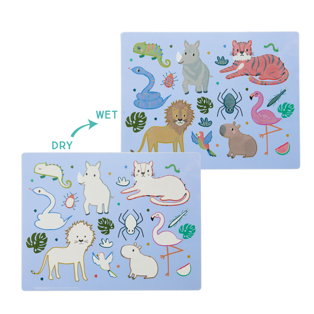 Floss &amp; Rock Magic Water Placemats – Jungle