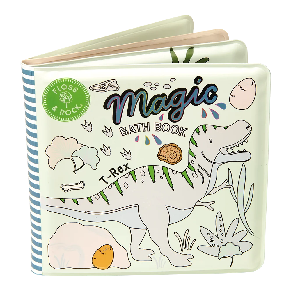 Floss &amp; Rock Magic Bath Book – Dinosaur