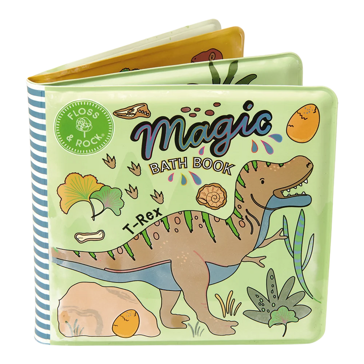 Floss &amp; Rock Magic Bath Book – Dinosaur