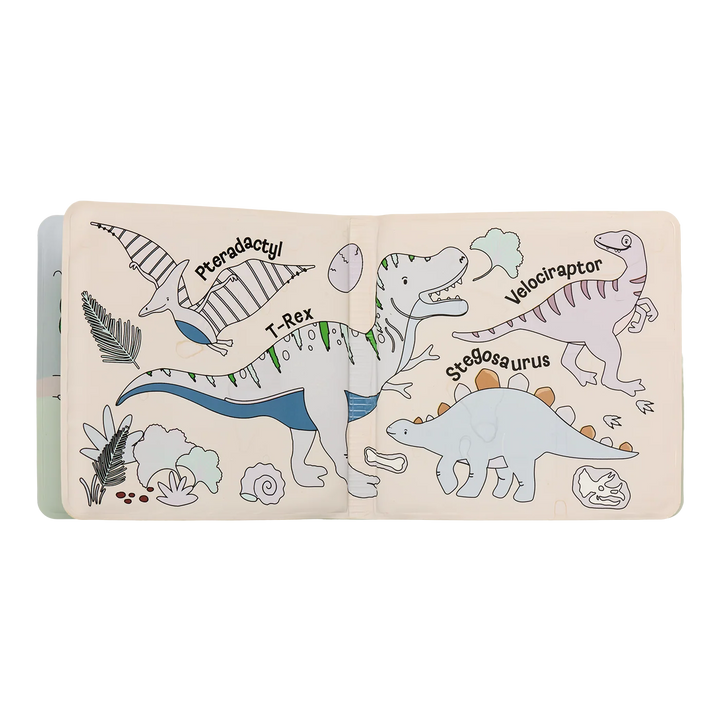 Floss &amp; Rock Magic Bath Book – Dinosaur