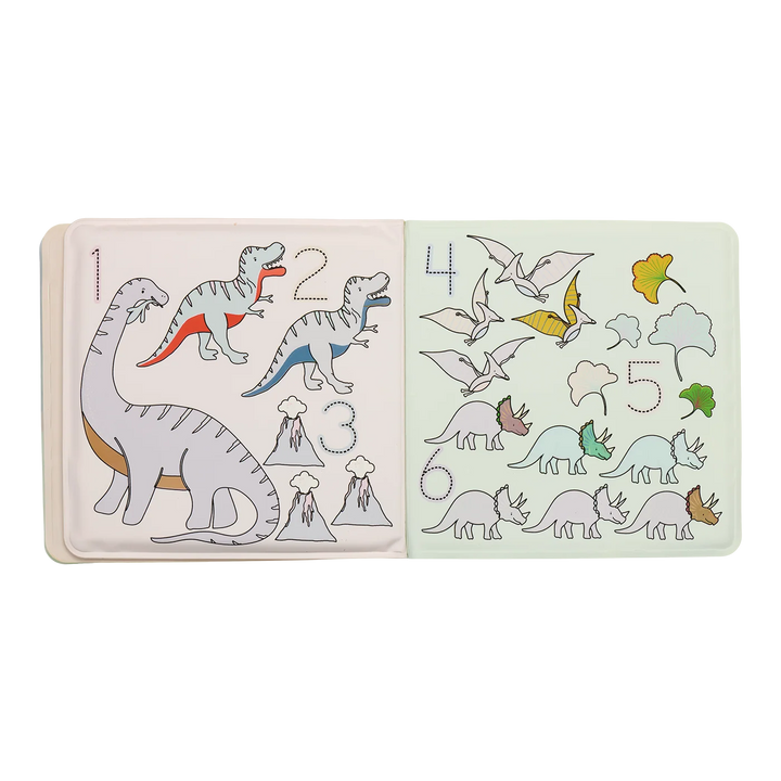 Floss &amp; Rock Magic Bath Book – Dinosaur