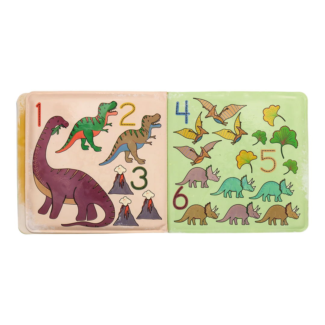 Floss &amp; Rock Magic Bath Book – Dinosaur