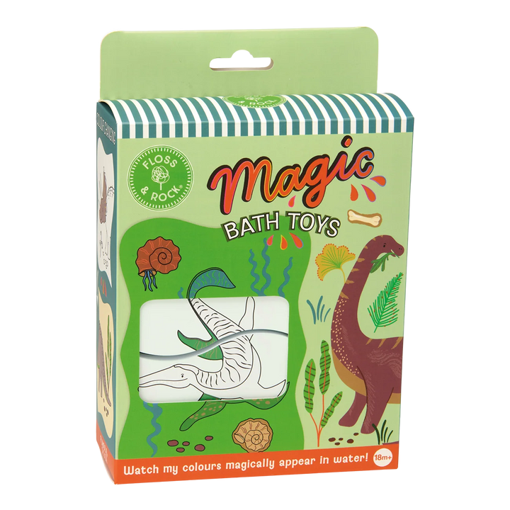 Floss &amp; Rock Magic Bath Toys – Dinosaur