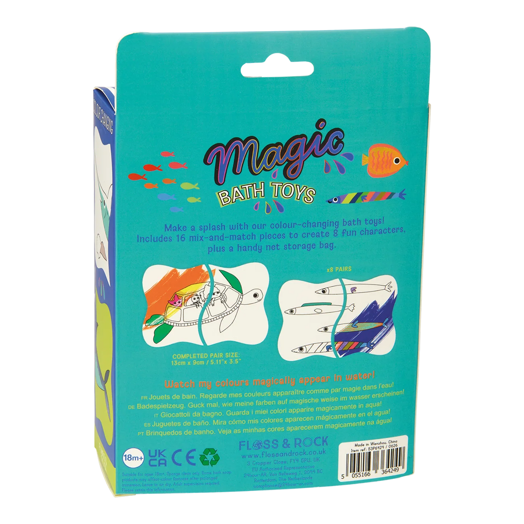 Floss &amp; Rock Magic Bath Toys – Ocean