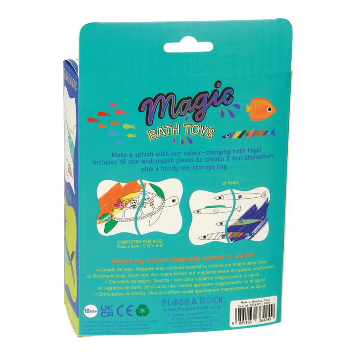 Floss &amp; Rock Magic Bath Toys – Ocean