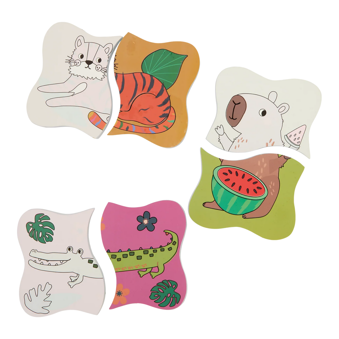 Floss &amp; Rock Magic Bath Toys – Jungle