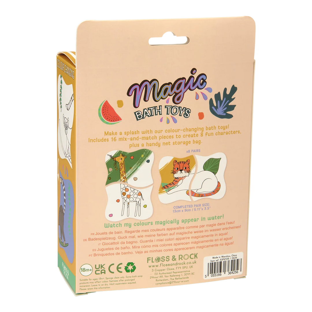 Floss &amp; Rock Magic Bath Toys – Jungle