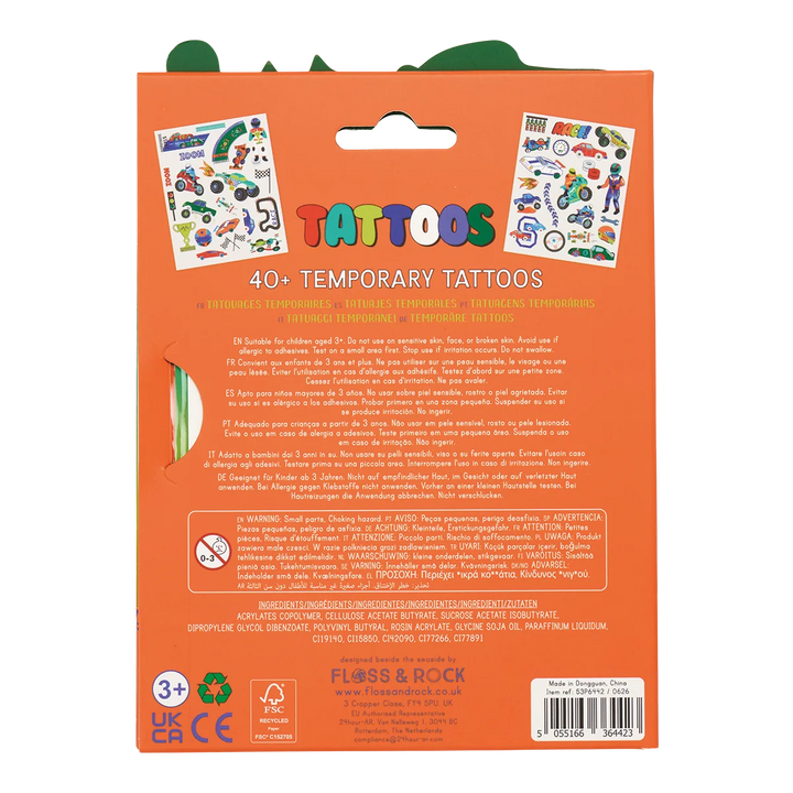 Floss &amp; Rock Temporary Tattoos – Cars