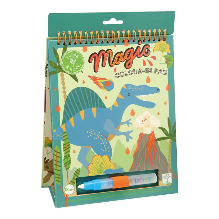 Floss &amp; Rock Magic Colour-In Pad – Dinosaur