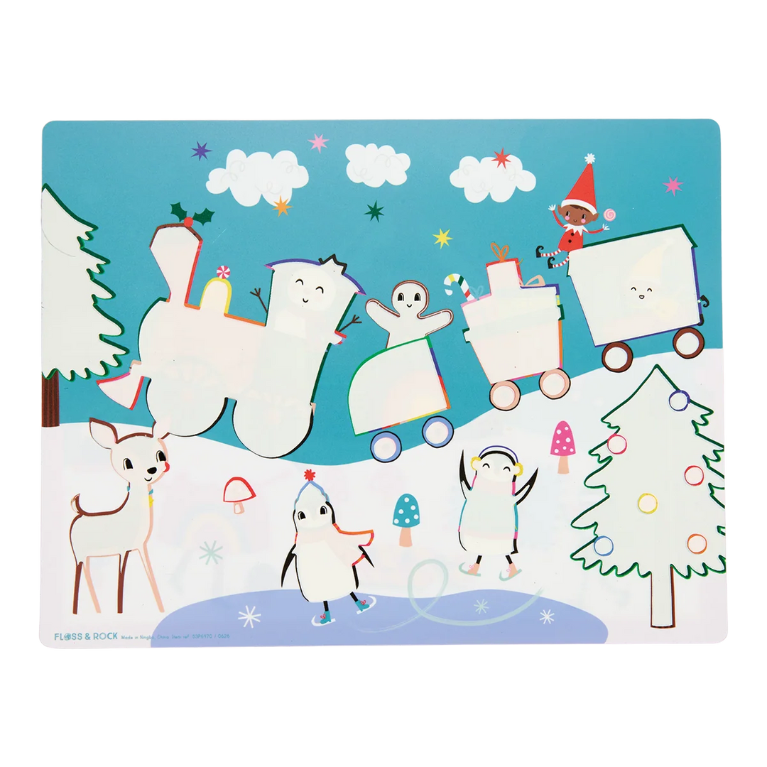 Floss &amp; Rock Magic Water Placemats – Christmas