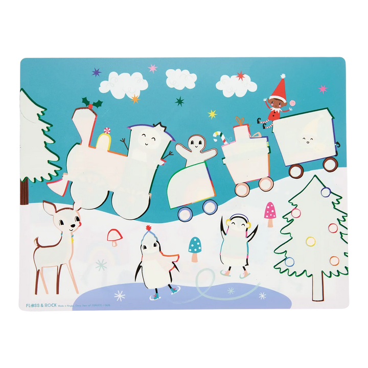 Floss &amp; Rock Magic Water Placemats – Christmas