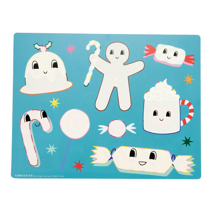 Floss &amp; Rock Magic Water Placemats – Christmas