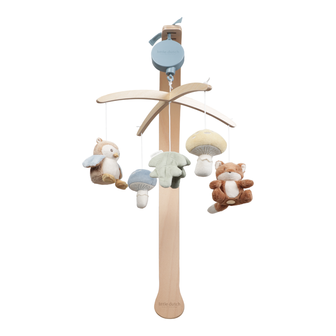 Little Dutch Wooden Musical Mobile – Forest Friends