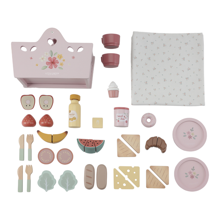 Little Dutch Wooden Picnic Playset