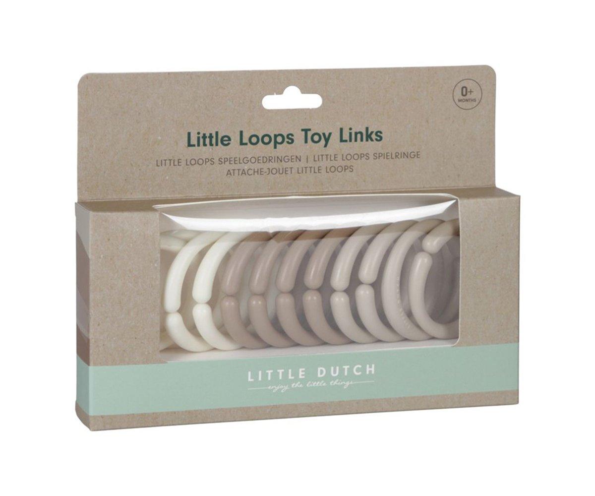 Little Dutch Little Loops Toy Links – Beige