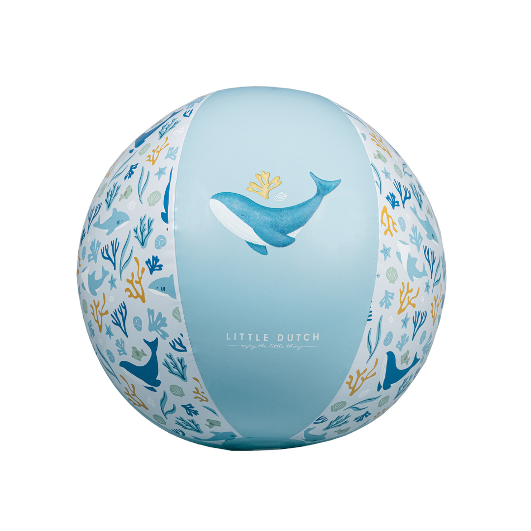 Little Dutch Inflatable Beach Ball – Ocean Dreams Blue