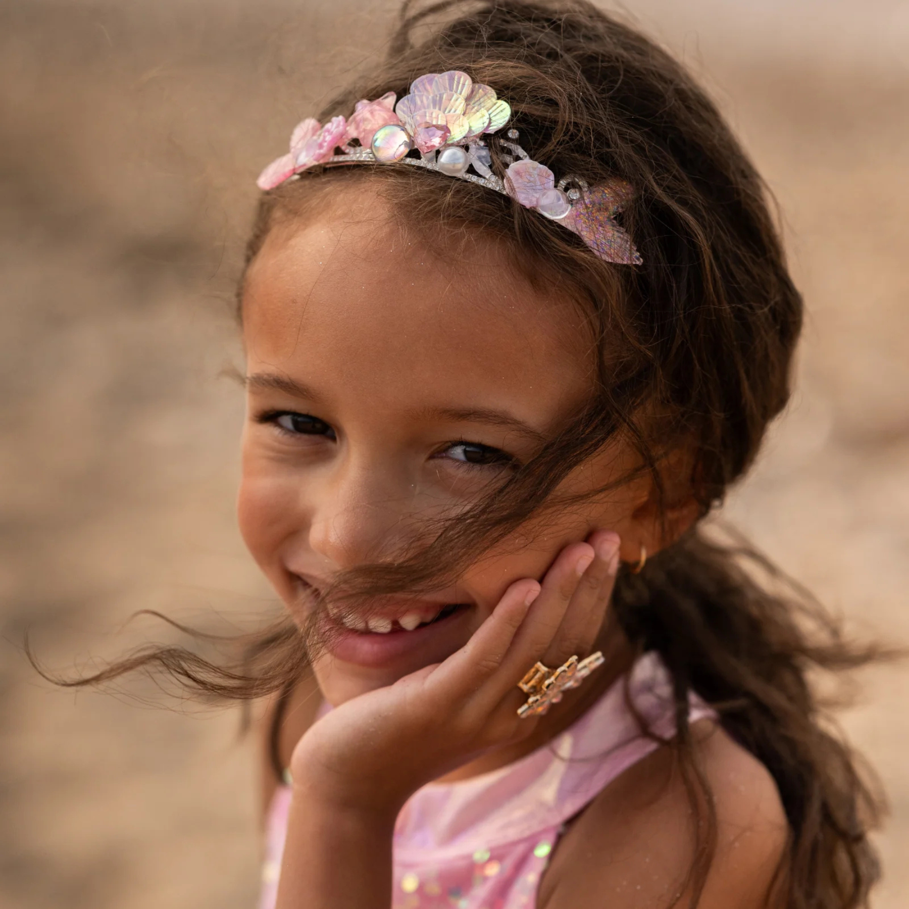 Great Pretenders Boutique Ocean Jewel Tiara