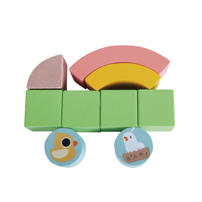 Classic World Rainbow Garden Building Blocks (60 Piece)