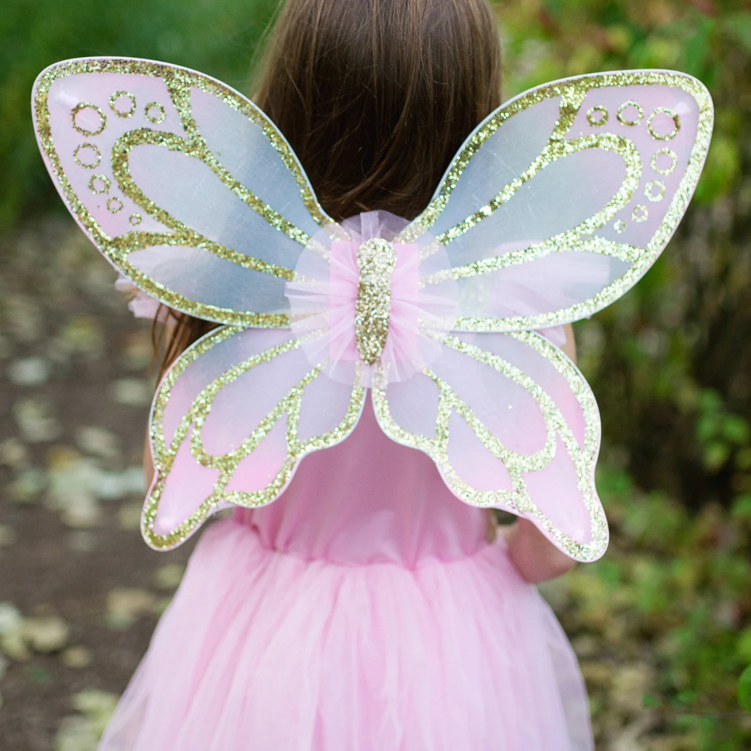 Great Pretenders Gold Butterfly Dress with Wings