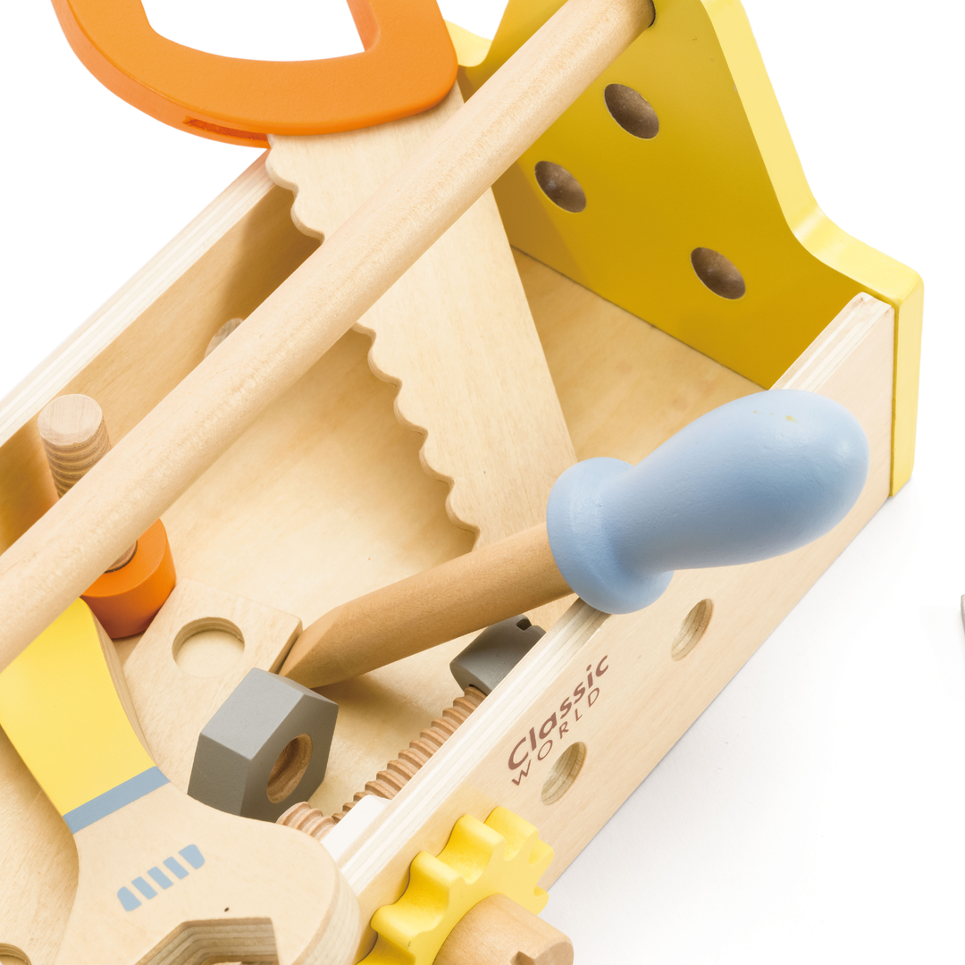 Classic World Wooden Modern Carpenter Set
