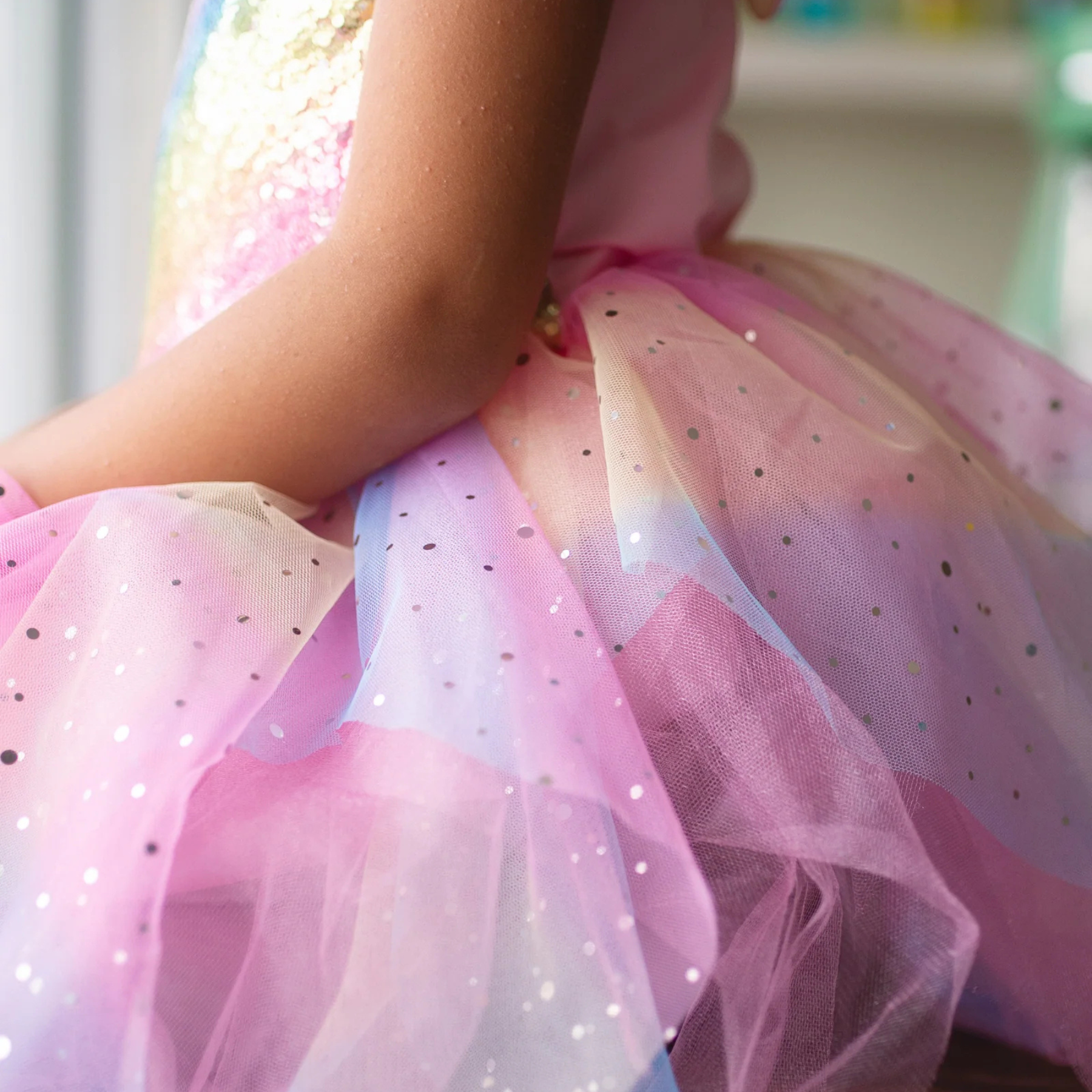 Great Pretenders Rainbow Dress with Fairy Wings