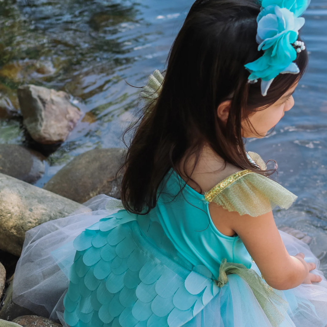 Great Pretenders Mermalicious Dress &amp; Tail Play Costume Set
